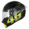 AGV Corsa R Top PLK V46 Matt Black Full Face Helmet 3