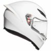 AGV K 1 Solid Matt White Full Face Helmet 2