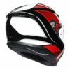 AGV K 6 Hyphen Gloss Black Red White Multi Full Face Helmet 3