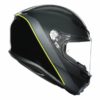 AGV K 6 Minimal Gloss Gunmet Black Yellow Multi Full Face Helmet 2