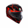 AGV K5 S Multi Plk Matt Magnitude Black Red Full Face Helmet