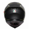 AGV K5 S Multi Plk Tornado Matt Black Fluorescent Yellow Full Face Helmet 1