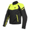 Dainese Bora Air Tex Black Fluorescent Yellow Riding Jacket