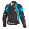 Dainese Dinamica Air D Dry Black Blue Fluorescent Yellow Riding Jacket 1