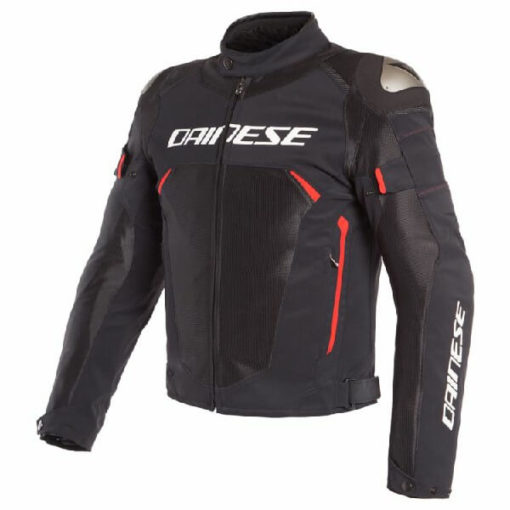 Dainese Dinamica Air D Dry Black Red Riding Jacket
