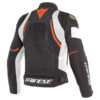 Dainese Dinamica Air D Dry Black White Fluorescent Red Riding Jacket 1
