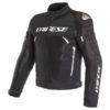 Dainese Dinamica Air D Dry Black White Riding Jacket