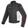 Dainese Hydra Flux D Dry Black White Red Riding Jacket