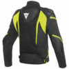 Dainese Super Rider D Dry Black Fluorescent Yellow Riding Jacket 1