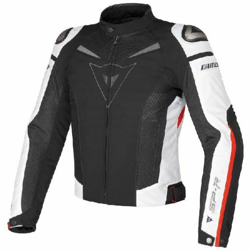 Dainese Super Speed Tex Black Grey Riding Jacket Custom Elements