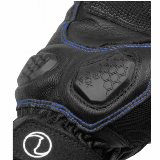 Rynox Tornado Pro 3 Motorsports Black Blue Riding Gloves 1