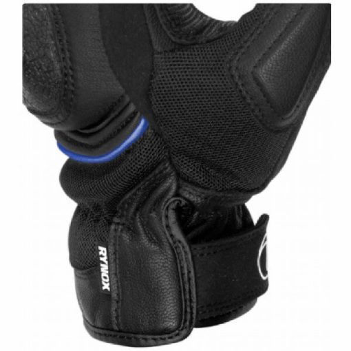 Rynox Tornado Pro 3 Motorsports Black Blue Riding Gloves 2