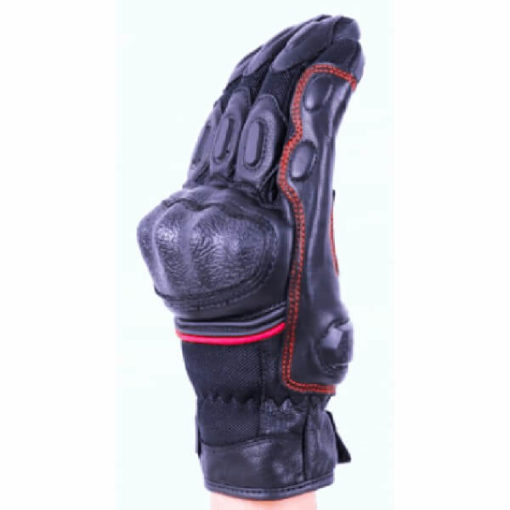 Rynox Tornado Pro 3 Motorsports Black Red Riding Gloves 1