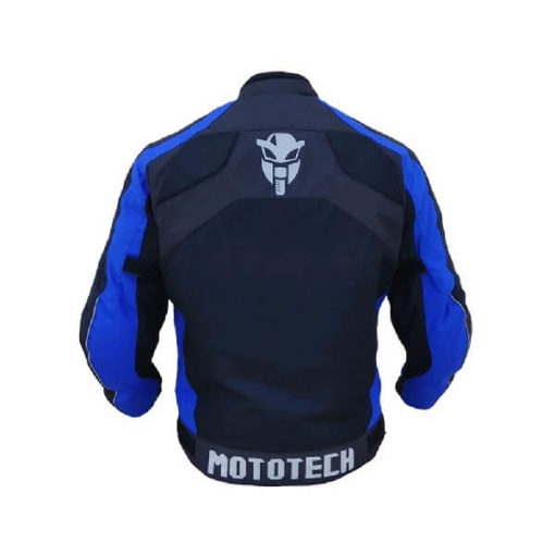 Mototech Scrambler Air Black Blue Motorcycle Jacket 1