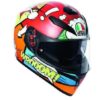 AGV K 3 SV Baloon Matt Red Orange Blue Green Full Face Helmet 2020