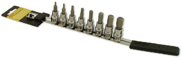 Cruztools 3 8 Inches Drive Metric Hex Bit Socket Set