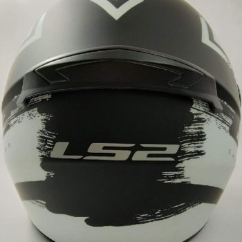 LS2 FF352 Chroma Matt Black White Full Face Helmet 1