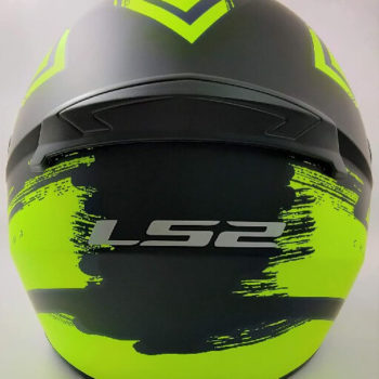LS2 FF352 Chroma Matt Black Yellow Full Face Helmet 1