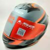 LS2 FF352 Rookie Mein Matt Black Orange Full Face Helmet 2