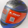 LS2 FF352 Rookie Recruit Matt Black Blue Full Face Helmet 2