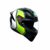 AGV K1 Multi Power Gloss Black Gunmental Green Full Face Helmet