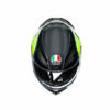 AGV K1 Multi Power Gloss Black Gunmental Green Full Face Helmet 2