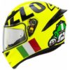 AGV K1 Rossi Mugello 2016 Gloss Fluorescent Yellow Black Full Face Helmet 3