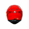 AGV K3 SV Multi Plk Birdy Matt Red Yellow White Full Face Helmet 1