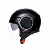 AGV Orbyt Solid Matt Black Open Face Helmet 3