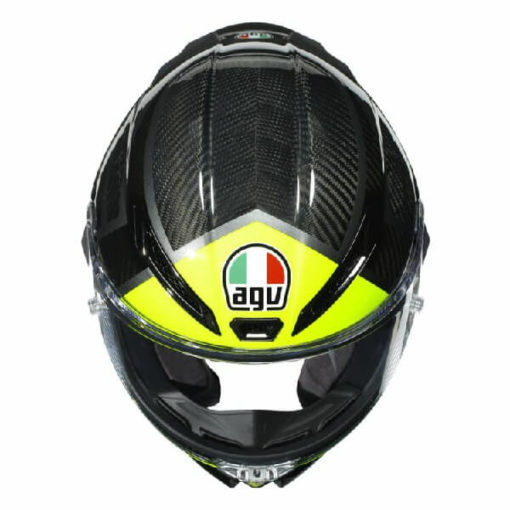 AGV Pista GP RR Essenza 46 Matt Black Yellow Full Face Helmet 2