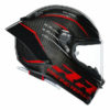AGV Pista GP RR Performance Matt Carbon Red Full Face Helmet 3
