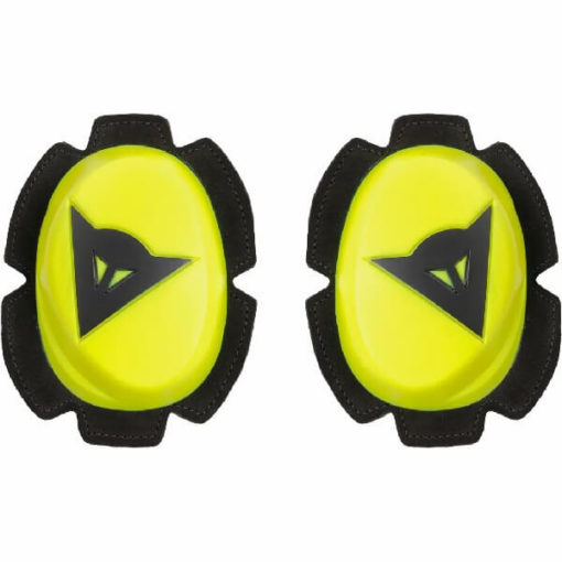 Dainese Fluorescent Yellow Black Pista Knee Slider 1