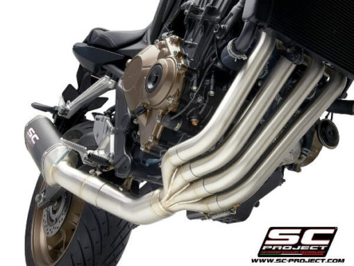 SC Project 4 in 1 Full System H31 C115T Exhaust With Titanium SC1 M Muffler For Honda CBR 650 R 1