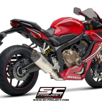 SC Project 4 in 1 Full System H31 C90T Exhaust With Titanium SC1 R Muffler For Honda CBR 650 R 1 1