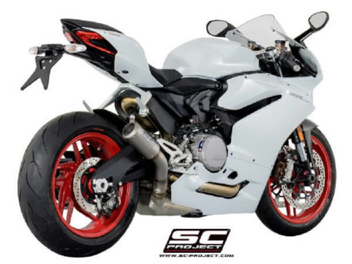 SC Project CRT D20 T36T Slip On Titanuim Exhaust For Ducati Panigale 959 1