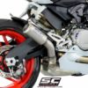 SC Project CRT D20 T36T Slip On Titanuim Exhaust For Ducati Panigale 959 2