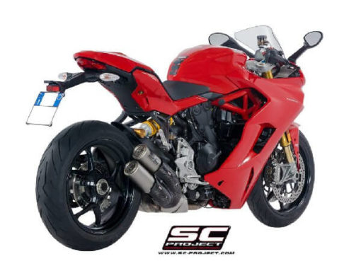 SC Project CRT D21 D36T Slip On Titanium Exhaust For Ducati Supersport 939 1