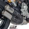 SC Project CRT D21 D36T Slip On Titanium Exhaust For Ducati Supersport 939 2