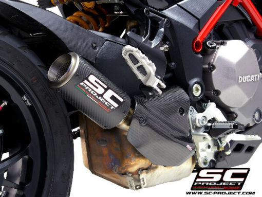 SC Project CRT D30 36C Slip on Carbon Fiber Exhaust For Ducati Multistrada 1260 2