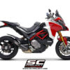 SC Project CRT D30 36C Slip on Carbon Fiber Exhaust For Ducati Multistrada 1260 3