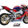 SC Project CRT H15 HT36T Slip On Titanium Exhaust For Honda CBR 1000RR 2