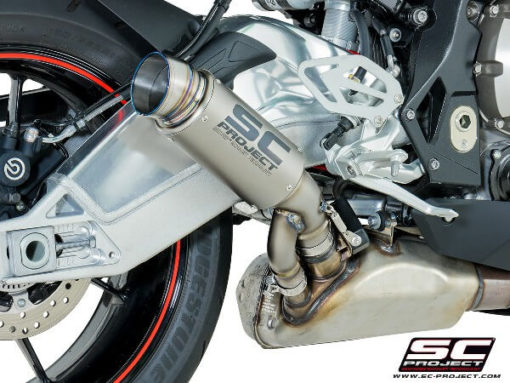 SC Project GP70 R B25 T70T Slip On Titanuim Exhaust For BMW S1000 RR 2