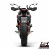 SC Project Pair of SC1 M D31 115C Slip On Carbon Fiber Exhaust For Ducati HyperMotard 950 SP 2