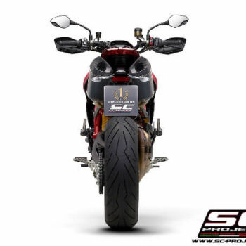 SC Project Pair of SC1 M D31 115C Slip On Carbon Fiber Exhaust For Ducati HyperMotard 950 SP 2