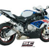 SC Project S1 B25 T41T Slip On Titanium Exhaust For BMW S1000 RR 1