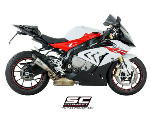 SC Project S1 B25 T41T Slip On Titanium Exhaust For BMW S1000 RR 2