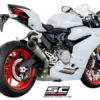 SC Project S1 D20 T41T Slip On Titanium Exhaust For Ducati Panigale 959 1