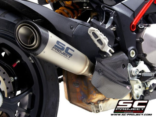 SC Project S1 D30 41T Slip on Titanium Exhaust For Ducati Multistrada 1260 2