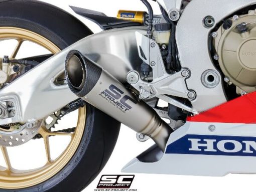 SC Project S1 H15 LT41T Slip On Titanium Exhaust For Honda CBR 1000RR 2