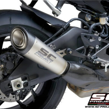 SC Project S1 Y11B T41T Slip On Titanium Exhaust For Yamaha YFZ R1 2